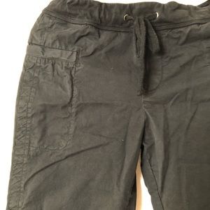 Black James Perse cargo trouser